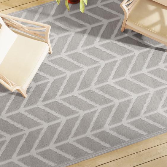 Tapis dextérieur ARAKIL Gris 190x290 cm PP