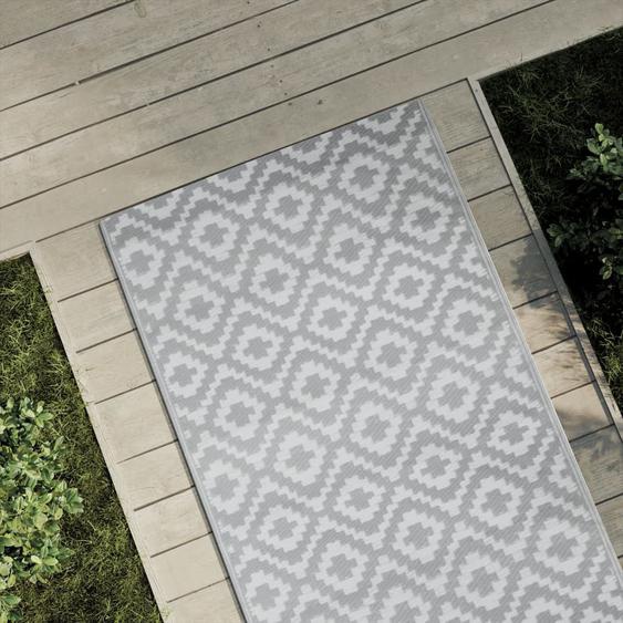 Tapis dextérieur ARAKIL gris 80 x 150 cm PP
