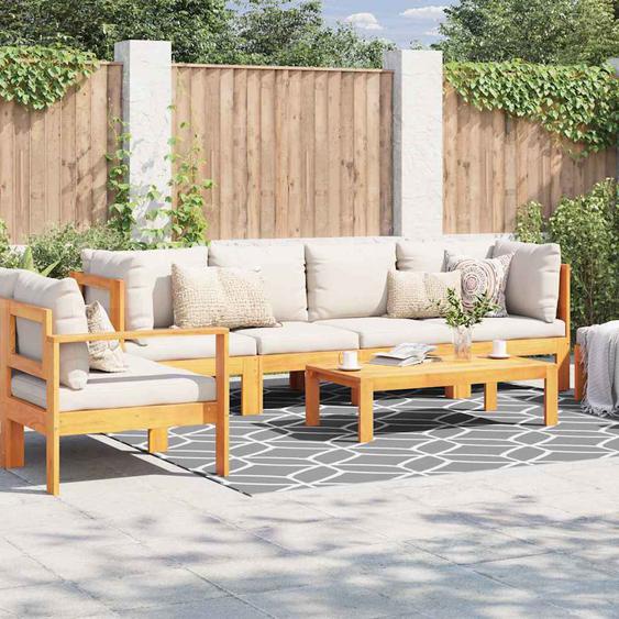 Tapis dextérieur ARAKIL Gris et blanc 300 x 300 cm PP