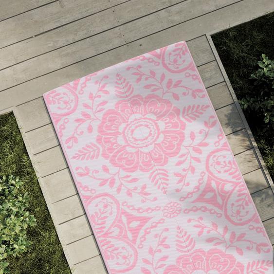 Tapis dextérieur ARAKIL rose 80 x 250 cm PP