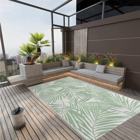 Tapis dextérieur ARAKIL Vert 140x200 cm PP