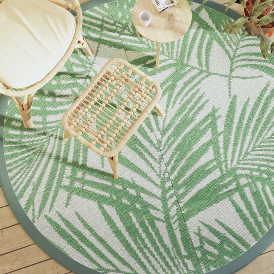 Tapis dextérieur ARAKIL vert Ø200 cm PP