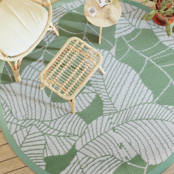 Tapis dextérieur ARAKIL vert Ø200 cm PP