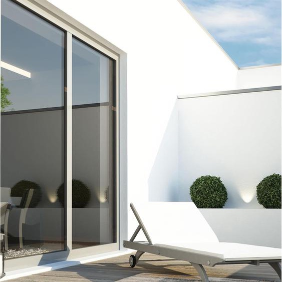 Tapis dextérieur Capri Jaune 120x170 cm - Tapis outdoor pour balcon, terrasse et jardin