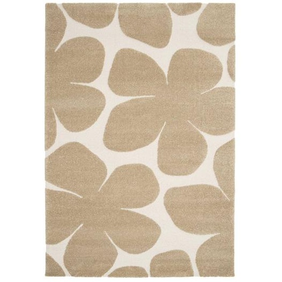 Tapis Doux À Motifs En Relief Blossom Biscuit