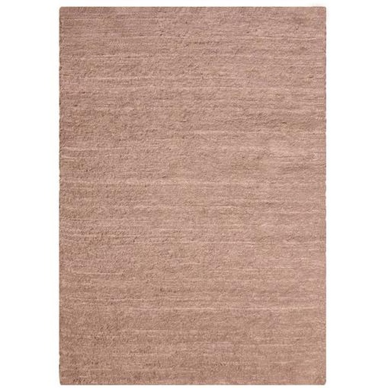 Tapis En Coton Recyclé Tissé À La Main Amalia Rose Poudrée