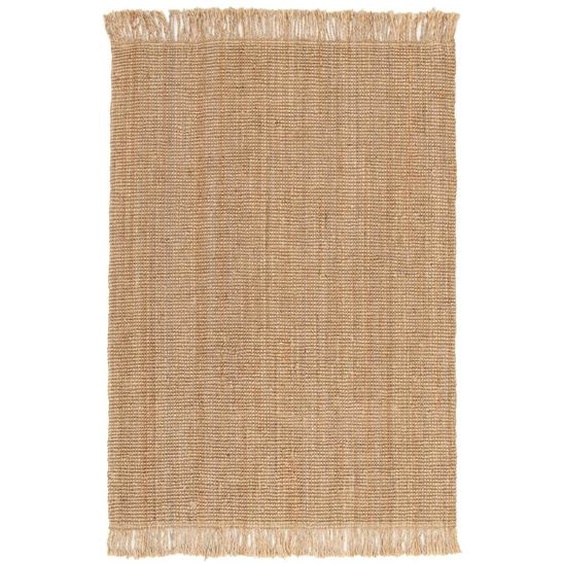 Tapis En Jute De Haute Qualité Raw Beige Sable