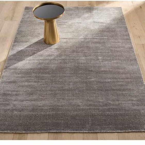 Tapis en lyocell et laine, tissé main, Terral