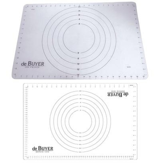 Tapis en silicone translucide