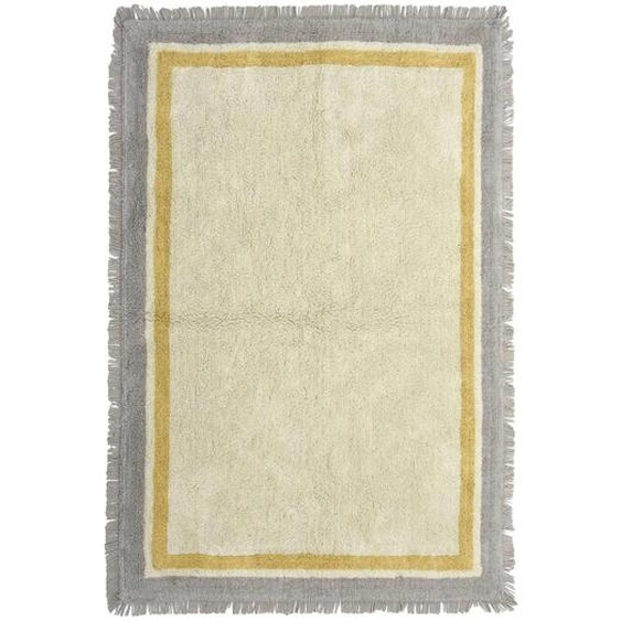Tapis Enfant En Coton Oscar Gris Minéral