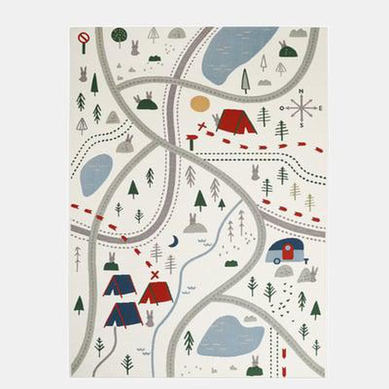 Tapis enfant Little Camper 123*180cm NATTIOT