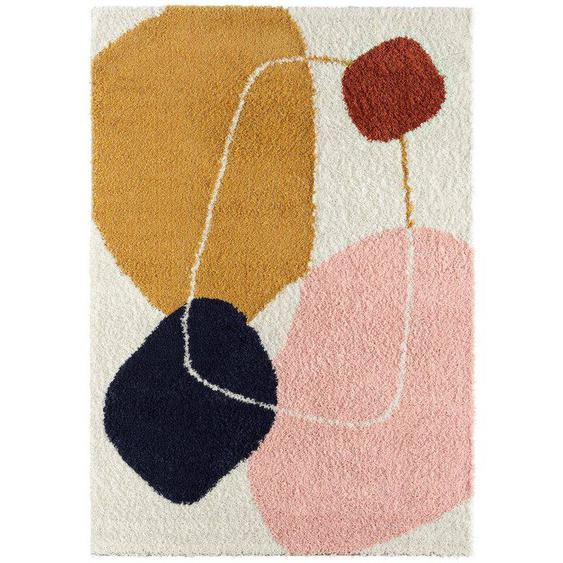 Tapis Enfant Motifs Géométriques En Polypropylène Multicolore