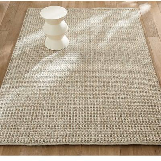 Tapis épais pure laine, tissé main, Nisha