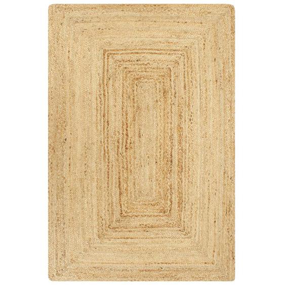 Tapis fait à la main Jute Naturel 120x180 cm