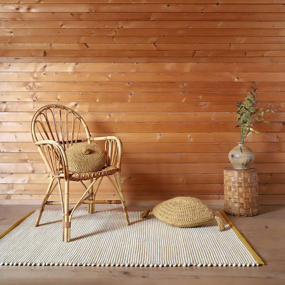 Tapis Laine Feutrée Bergen Mangue