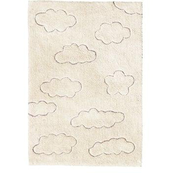 Tapis lavable en coton Cloud Rugcycled