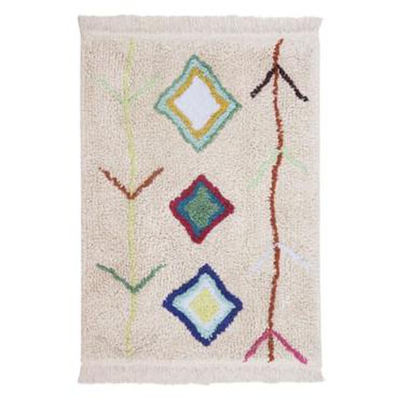 Tapis lavable en coton  Mini Kaarol