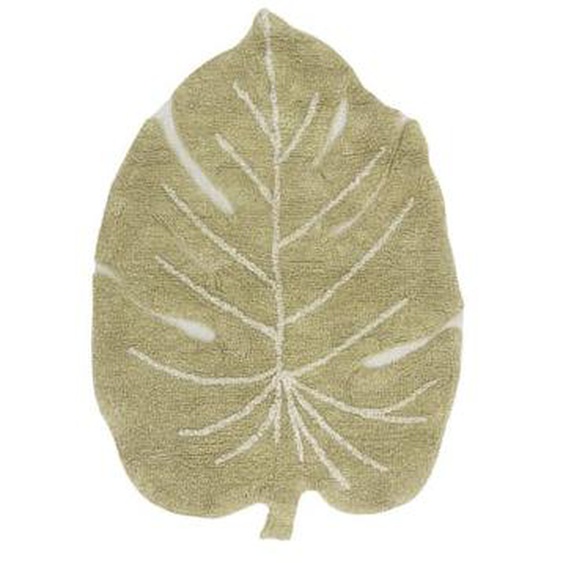 Tapis lavable en coton  Mini Monstera
