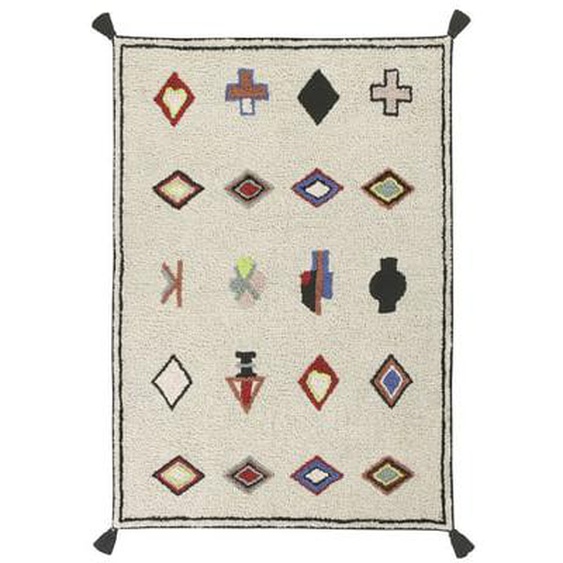 Tapis lavable en coton Morocco
