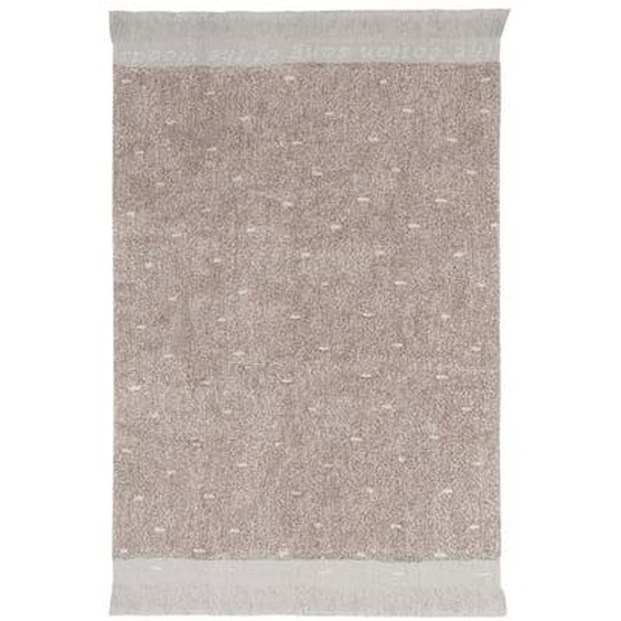Tapis lavable en coton Woods