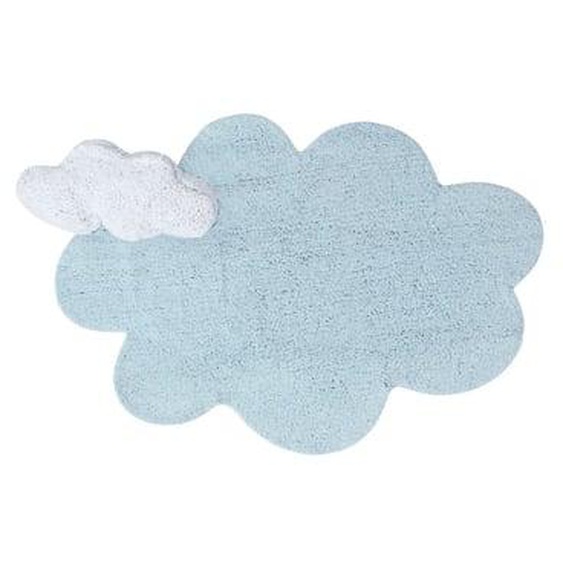 Tapis lavable nuage en coton Dream