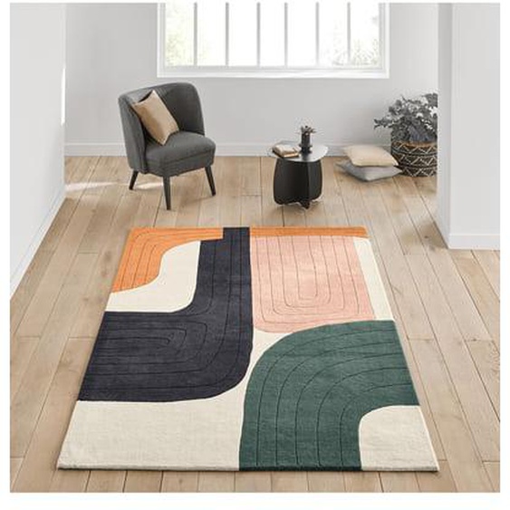 Tapis multicolore, laine, Milano