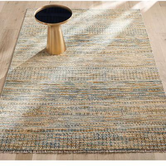 Tapis noué laine et soie de sari, Sarini