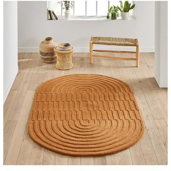 Tapis ovale en laine, Malko