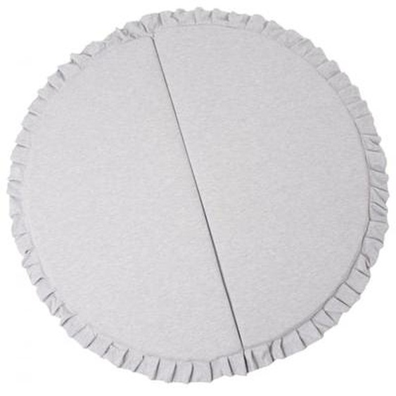 Tapis rond de jeu 100cm gris