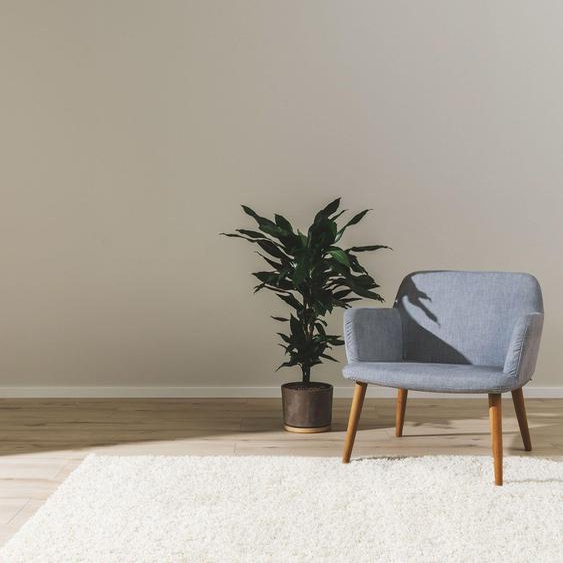 Tapis shaggy à poils longs Soho Crème 120x170 cm - Tapis doux pour salon