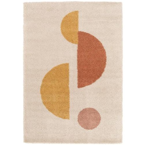 Tapis Shaggy Épais Et Confortable Moon Terracotta