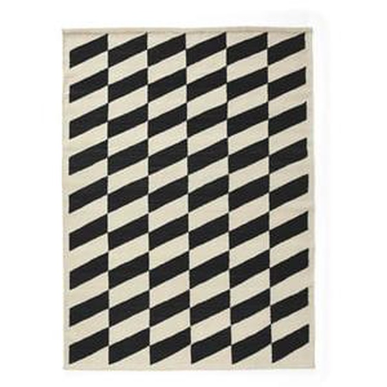 Tapis Shift Kilim - black - 140 x 200 cm