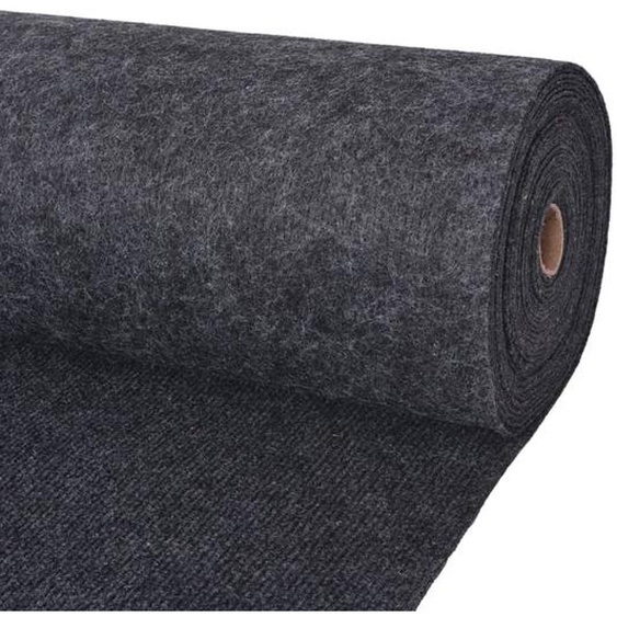 Tapis strié pour exposition 1,2x15 m Anthracite