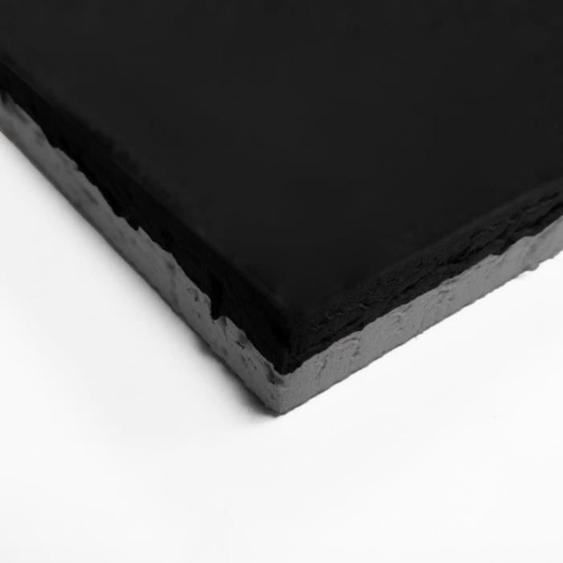 Tapis tatami multi-discipline ORIGINAL réversible noir et gris - 1mx1mx2,5 cm - anti-dérapant