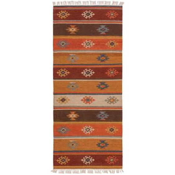Tapis tissé à la main Kelim Zohra