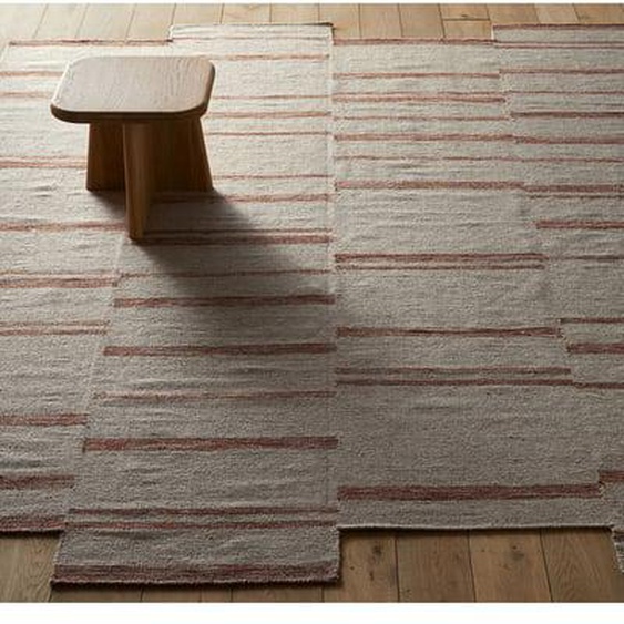 Tapis XL en laine, tissé main, Abriel