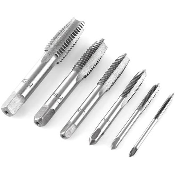 Taraud, taraud à vis, outil de taraudage, outil de taraudage, jeu doutils pour tarauds à vis