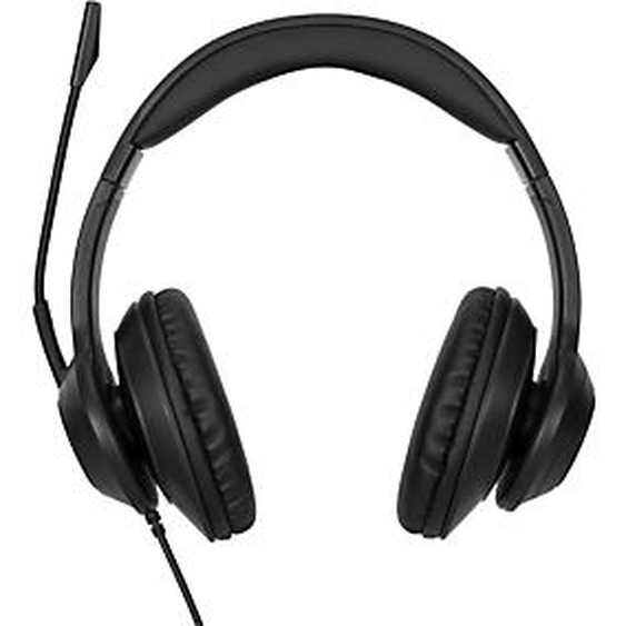Targus AEH102GL, Avec fil, Appels/Musique, 200 g, Casque, Noir
