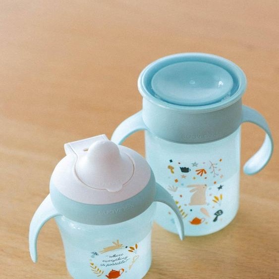 Tasse 360° 340ml - Wonderland bleu