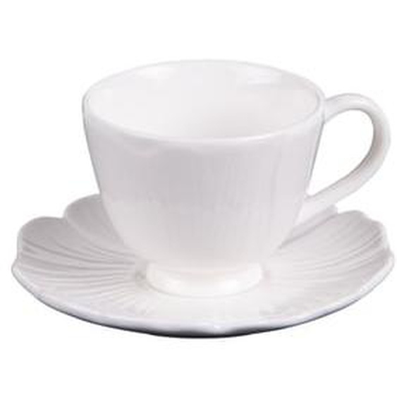 Tasse à café avec sous tasse Ginkgo  cl (lot de 6)