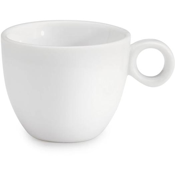 Tasse à moka EO en porcelaine 6,5 cl - Blanc - Lot de 12