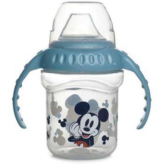 Tasse A Poignees 250 Ml Bec Silicone Mickey Collector Vert