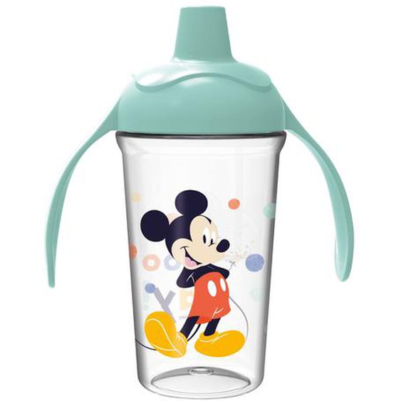 Tasse A Poignees 295 Ml Anti-fuites Mickey Vert