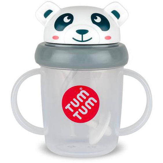 Tasse Anti Fuite + Paille Lestée Panda - V3 Multi-coloured
