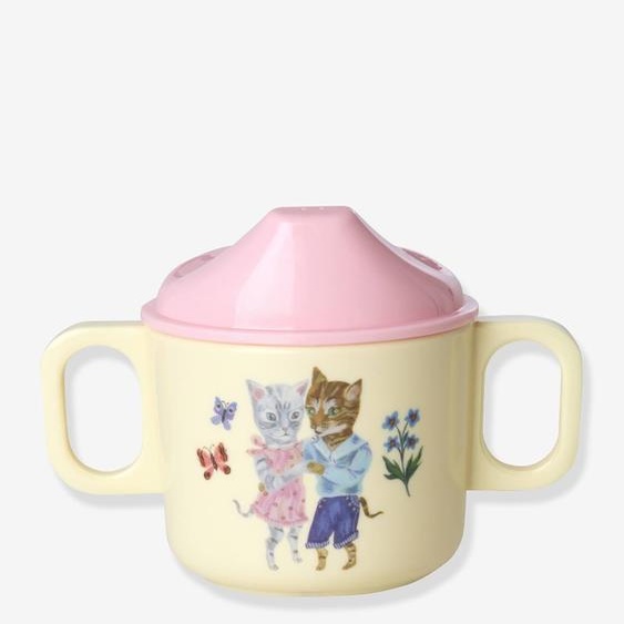 Tasse apprentissage Nathalie Lété rose 250 ml rose