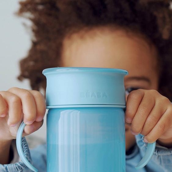 Tasse dapprentissage 360° bleu