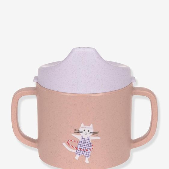 Tasse dapprentissage LÄSSIG Happy Rascals rose poudré
