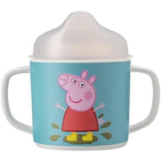 Tasse Deux Anses Avec Bec Amovible Peppa Pig Bleu