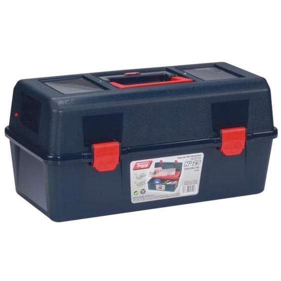 TAYG - MALLETTE DOUTILLAGE - 400 x 206 x 188 mm - AVEC COMPARTIMENT ET BOÎTE DE TRI