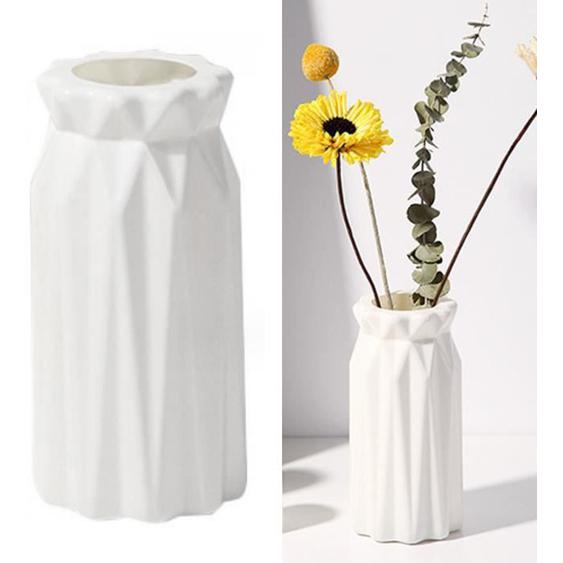 Vase à fleurs - TBEST - Type D - Incassable - Style nordique - Plastique PE